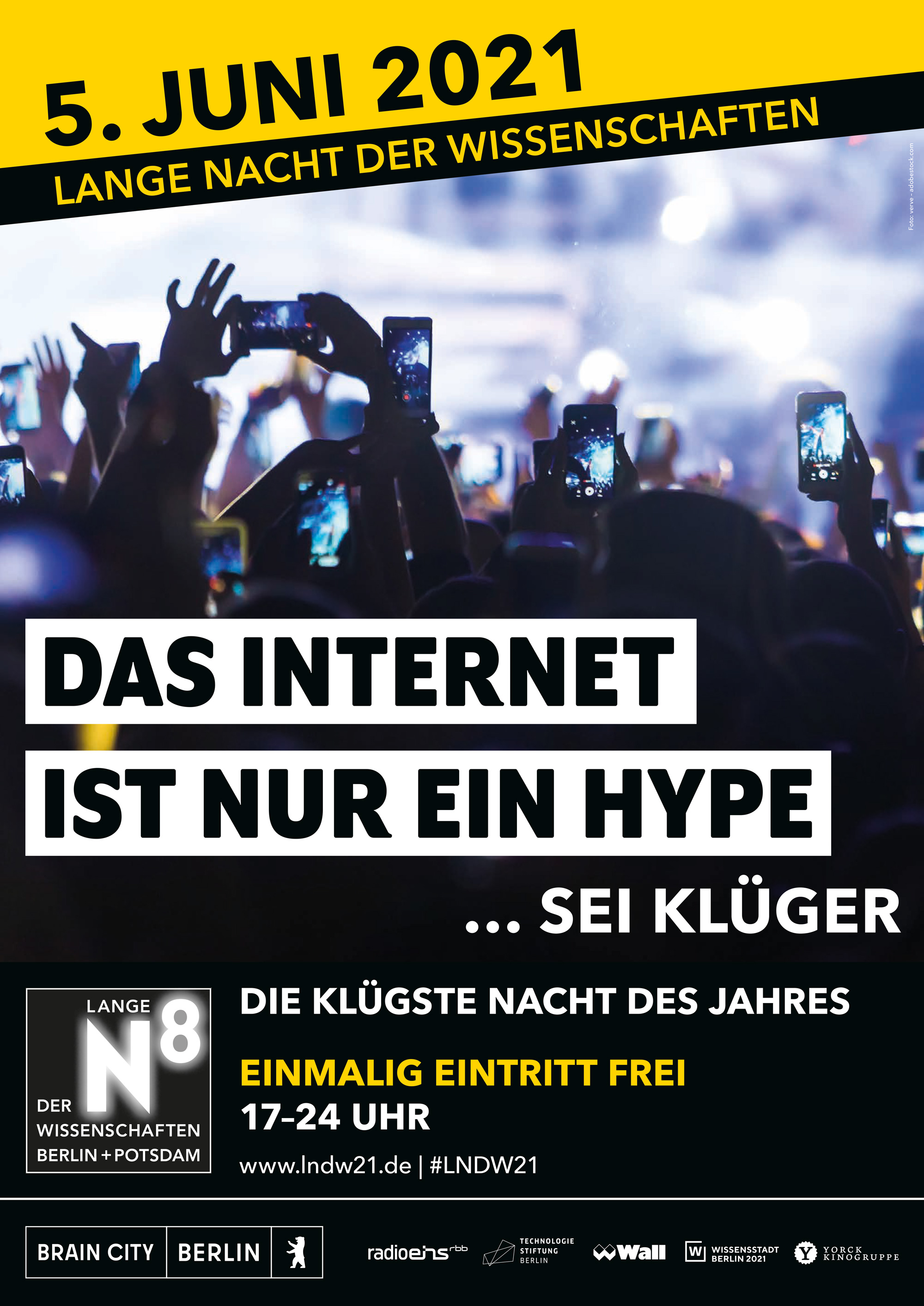 LHLK – LNDW; Kampagne; Fake News; Lange Nacht der Wissenschaften Berlin